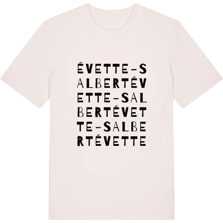 Évette-Salbert ordlek t-shirt – t-shirt från PinShirt