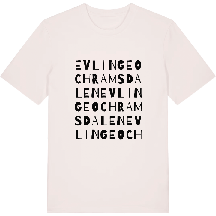 Evlinge och Ramsdalen ordlek t-shirt – t-shirt från PinShirt