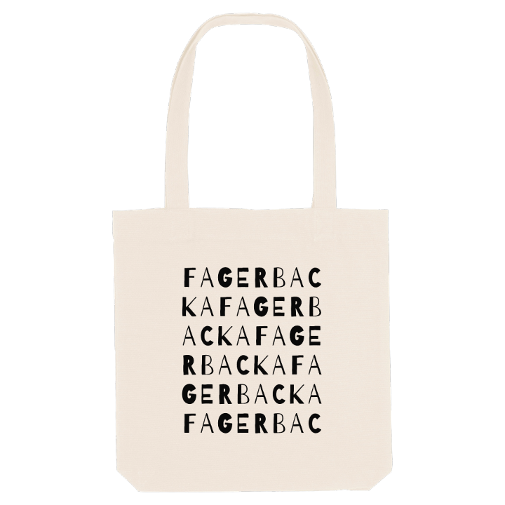 Fagerbacka ordlek tygkasse – tygkasse från PinShirt