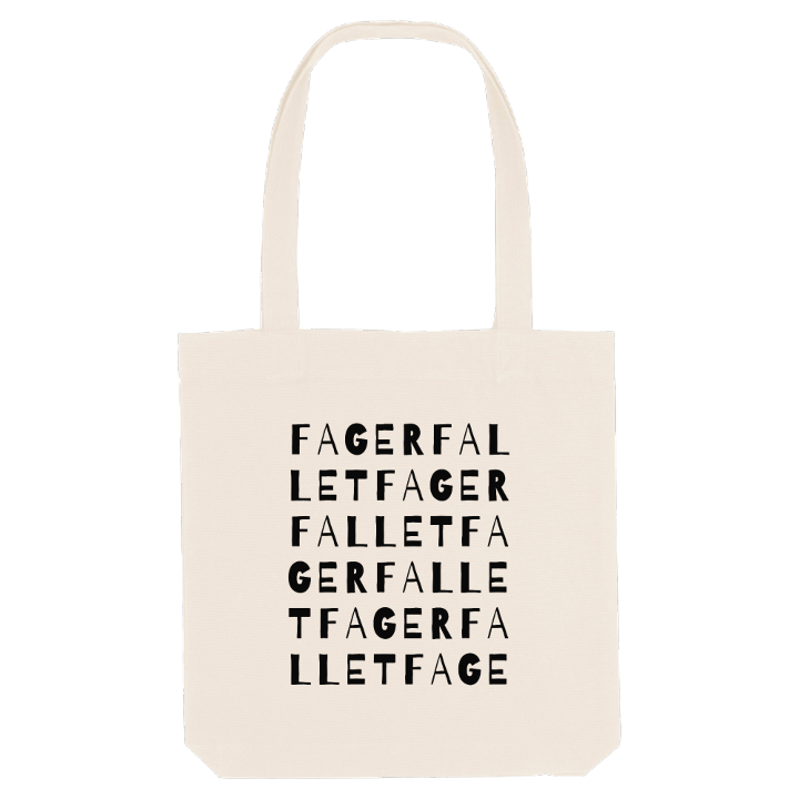 Fagerfallet ordlek tygkasse – tygkasse från PinShirt