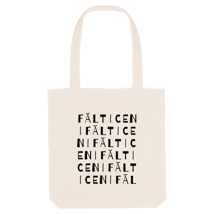 Fălticeni ordlek tygkasse – tygkasse från PinShirt
