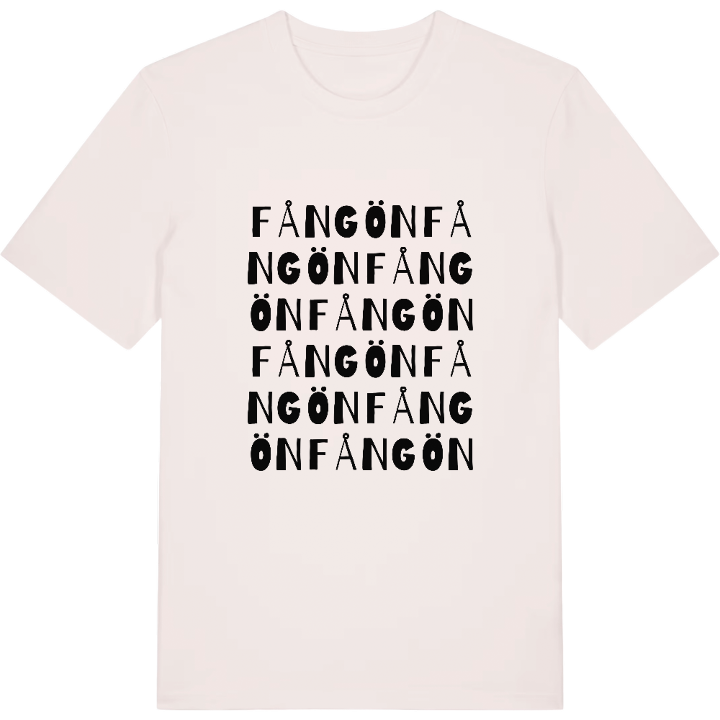 Fångön ordlek t-shirt – t-shirt från PinShirt