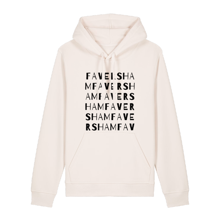 Faversham ordlek hoodie – hoodie från PinShirt