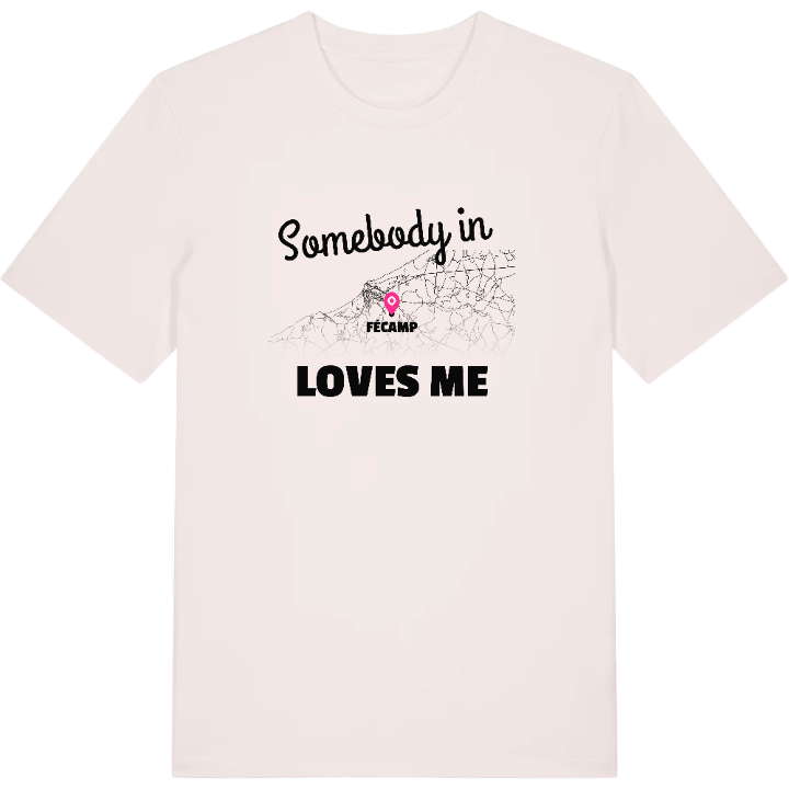 Någon i Fécamp älskar mig t-shirt – t-shirt från PinShirt