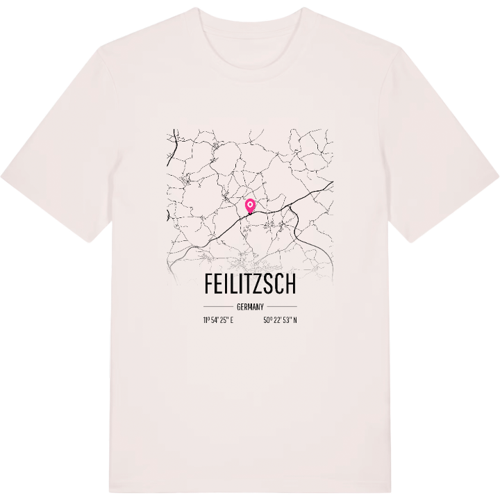Feilitzsch karta t-shirt – t-shirt från PinShirt