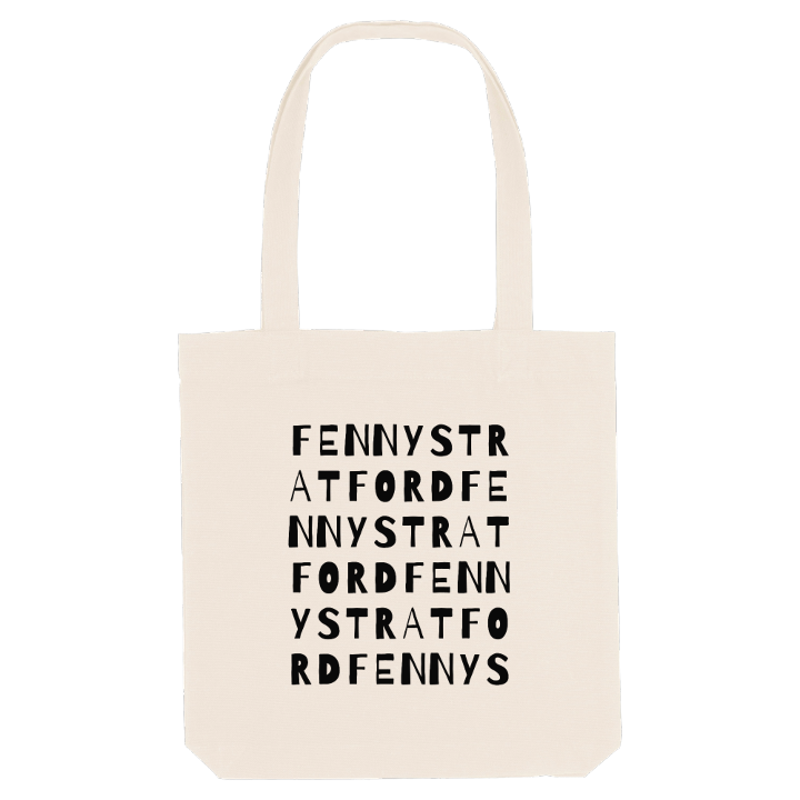 Fenny Stratford ordlek tygkasse – tygkasse från PinShirt