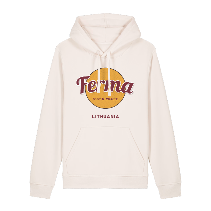 Ferma cirkel hoodie – hoodie från PinShirt