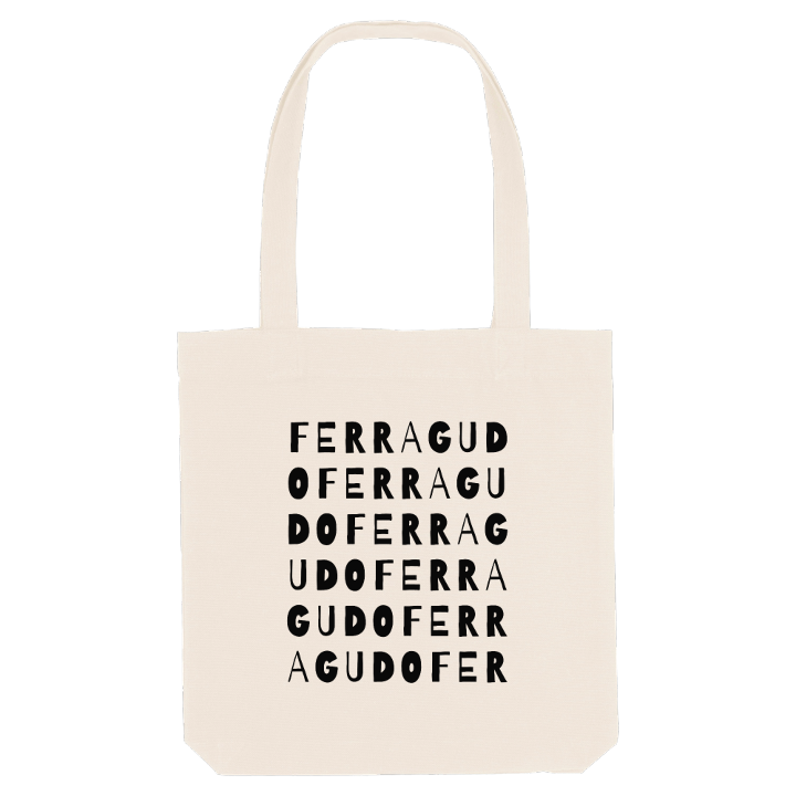 Ferragudo ordlek tygkasse – tygkasse från PinShirt
