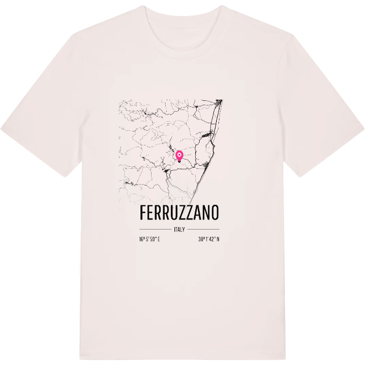 Ferruzzano karta t-shirt – t-shirt från PinShirt
