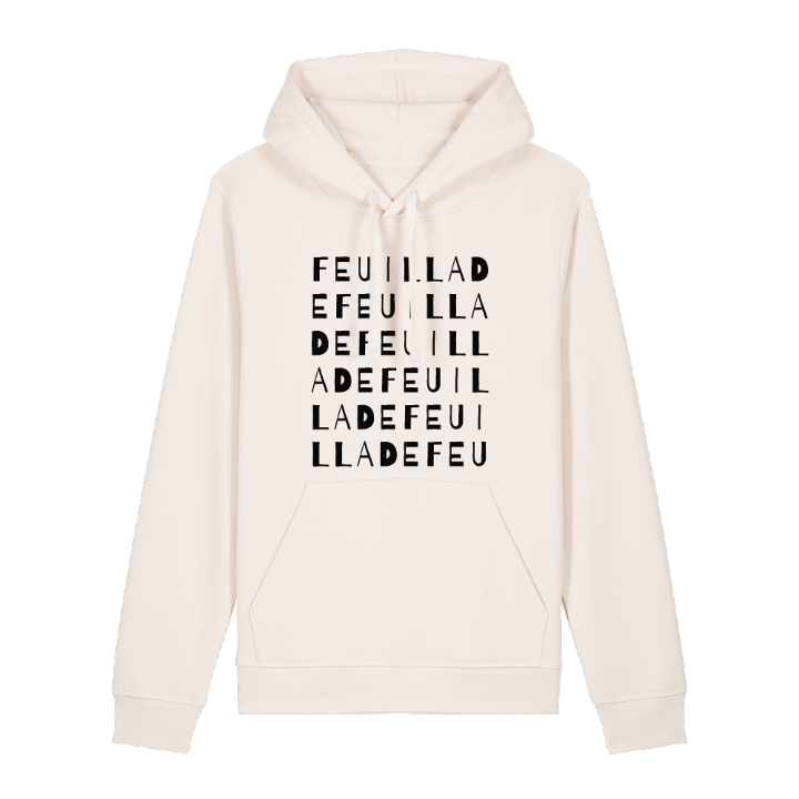 Feuillade ordlek hoodie – hoodie från PinShirt