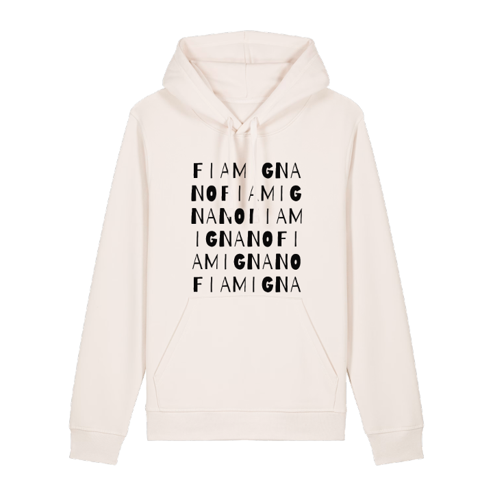 Fiamignano ordlek hoodie – hoodie från PinShirt