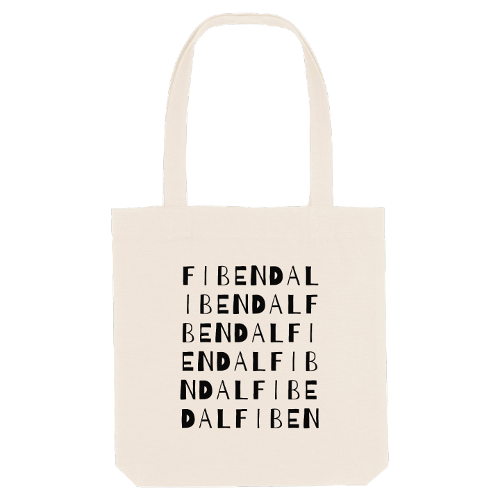 Fibendal ordlek tygkasse – tygkasse från PinShirt