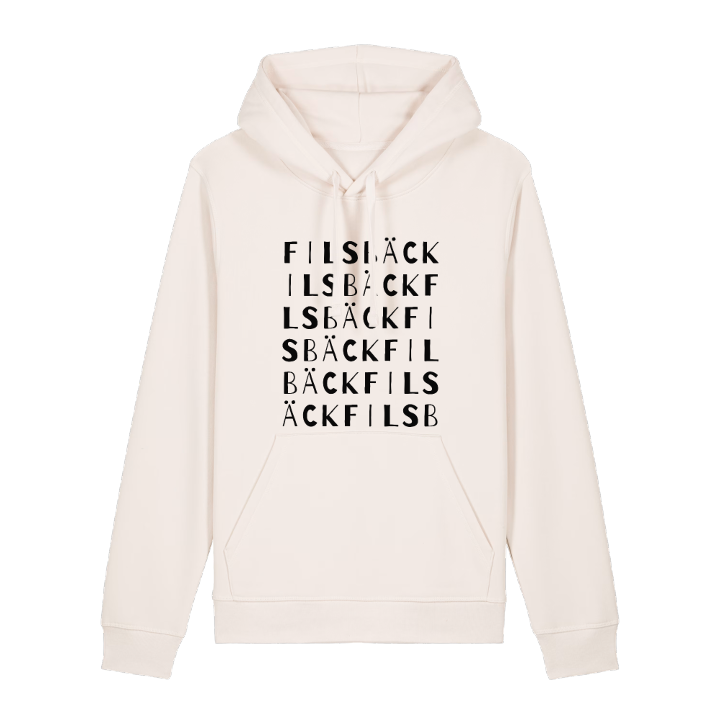 Filsbäck ordlek hoodie – hoodie från PinShirt