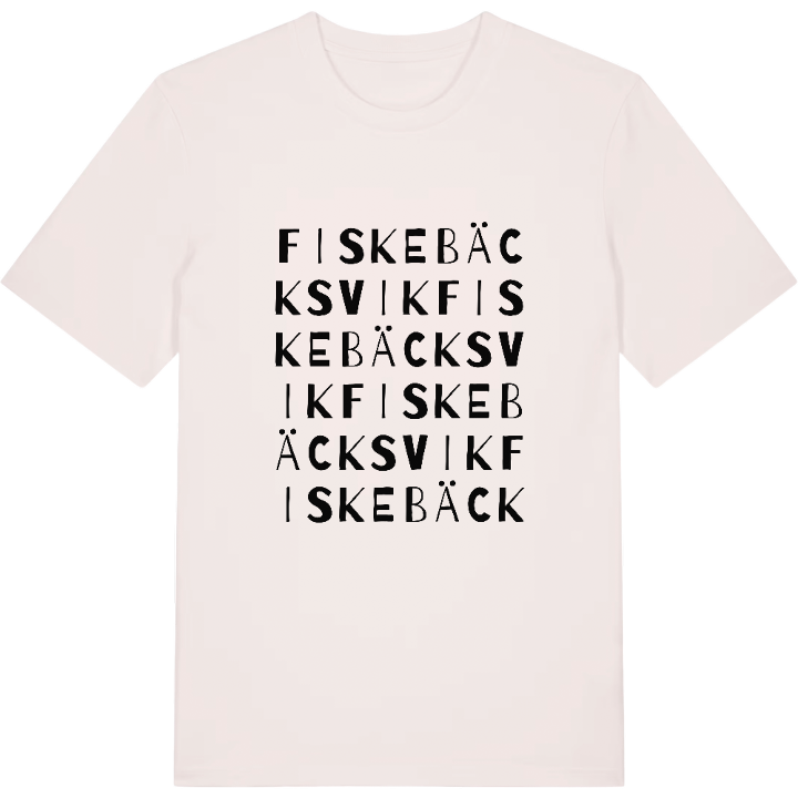 Fiskebäcksvik ordlek t-shirt – t-shirt från PinShirt