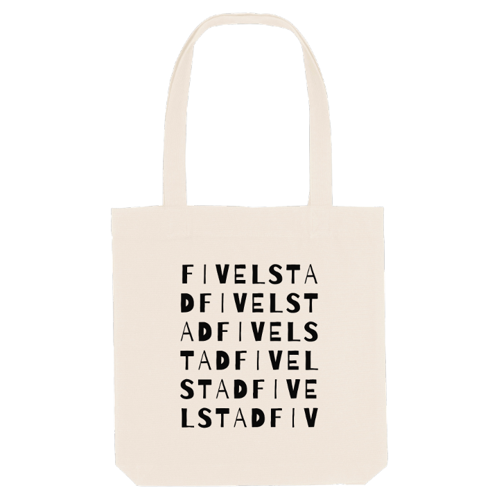 Fivelstad ordlek tygkasse – tygkasse från PinShirt