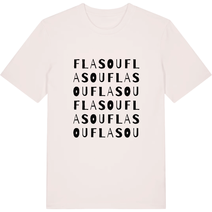 Flasou ordlek t-shirt – t-shirt från PinShirt