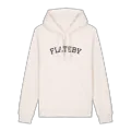 Flateby böjd hoodie