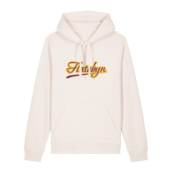 Flatebyn baseball hoodie – hoodie från PinShirt