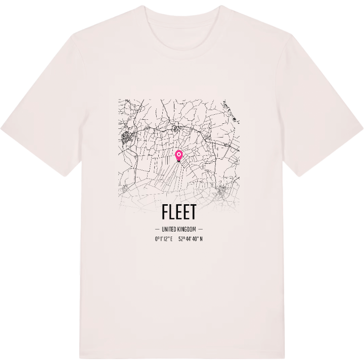 Fleet karta t-shirt – t-shirt från PinShirt