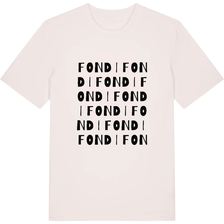 Fondi ordlek t-shirt – t-shirt från PinShirt