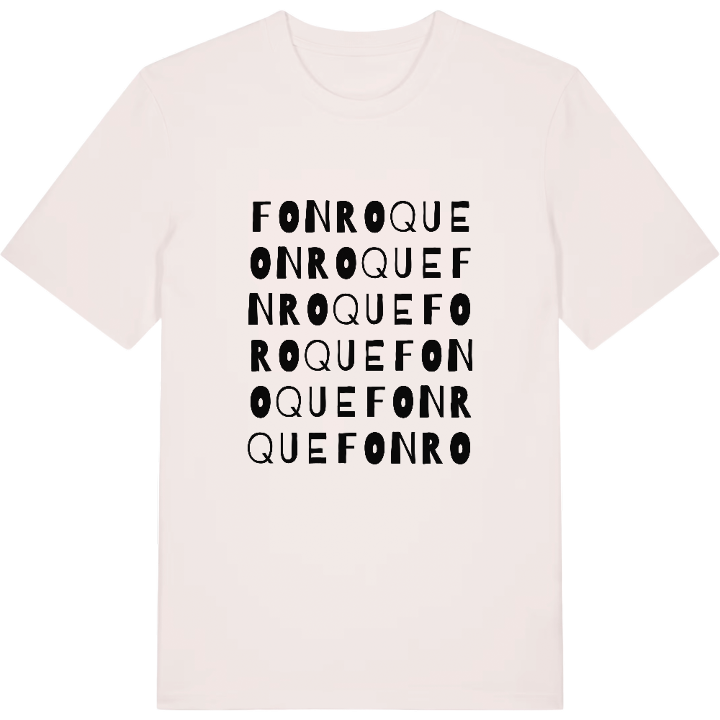 Fonroque ordlek t-shirt – t-shirt från PinShirt