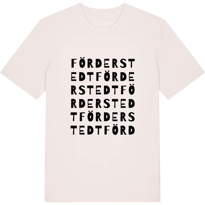 Förderstedt ordlek t-shirt – t-shirt från PinShirt