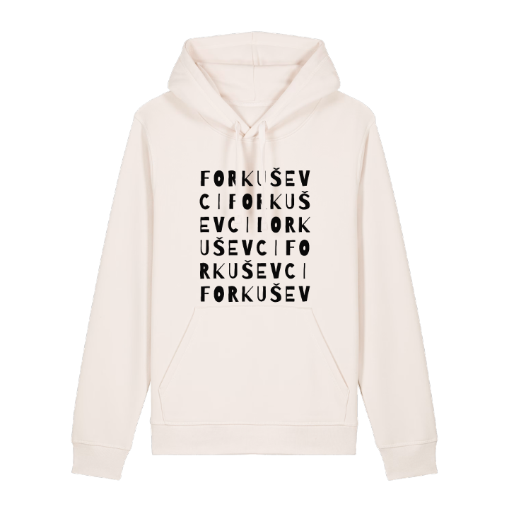 Forkuševci ordlek hoodie – hoodie från PinShirt
