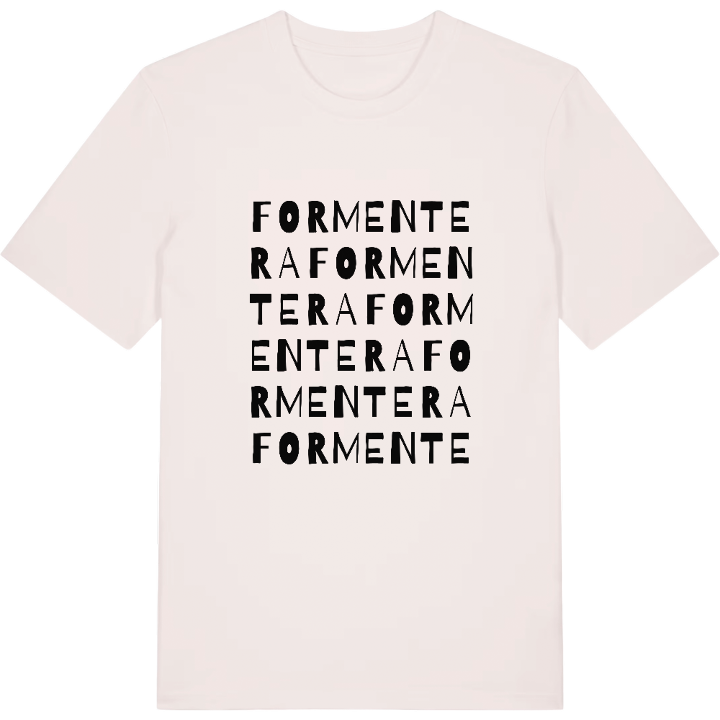 Formentera ordlek t-shirt – t-shirt från PinShirt