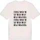 Fos ordlek t-shirt