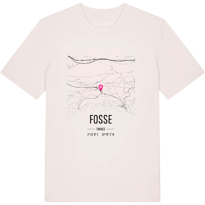 Fosse karta t-shirt – t-shirt från PinShirt