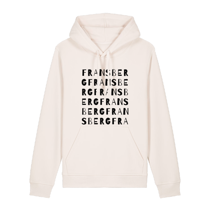 Fransberg ordlek hoodie – hoodie från PinShirt