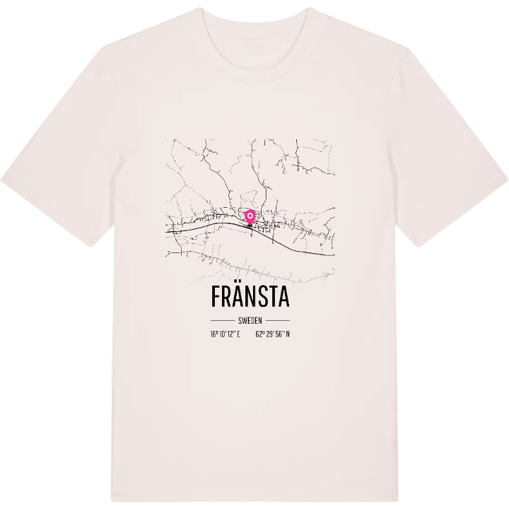 Fränsta karta t-shirt – t-shirt från PinShirt