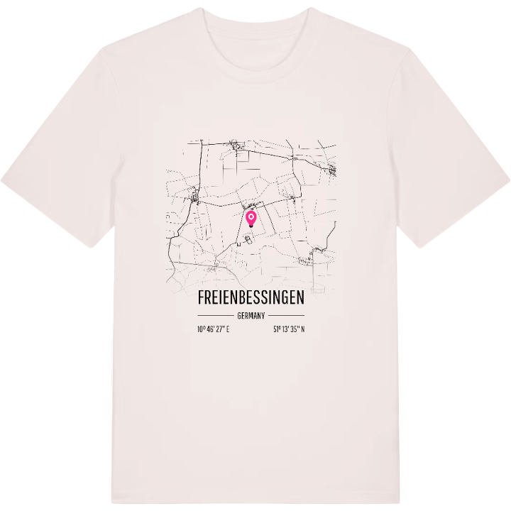 Freienbessingen karta t-shirt – t-shirt från PinShirt