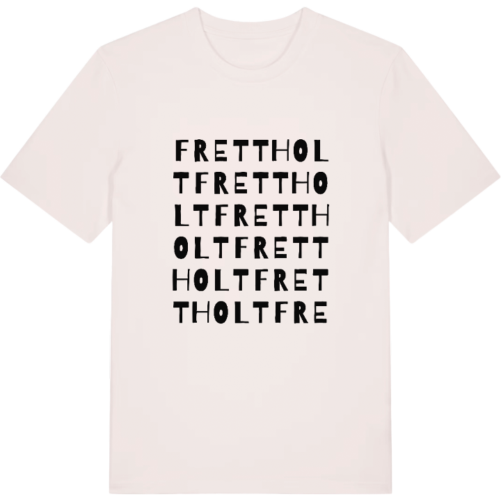 Frettholt ordlek t-shirt – t-shirt från PinShirt