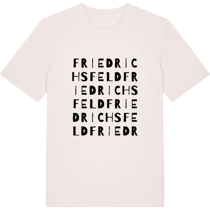 Friedrichsfeld ordlek t-shirt – t-shirt från PinShirt