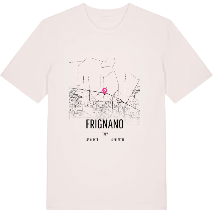 Frignano karta t-shirt – t-shirt från PinShirt