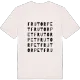 Frutorpet ordlek t-shirt