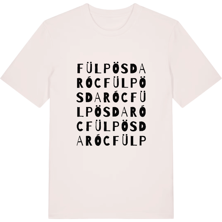 Fülpösdaróc ordlek t-shirt – t-shirt från PinShirt