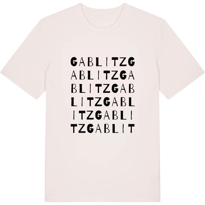 Gablitz ordlek t-shirt – t-shirt från PinShirt