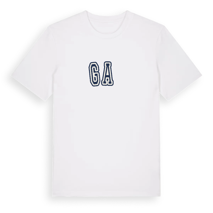 Gać college t-shirt – t-shirt från PinShirt