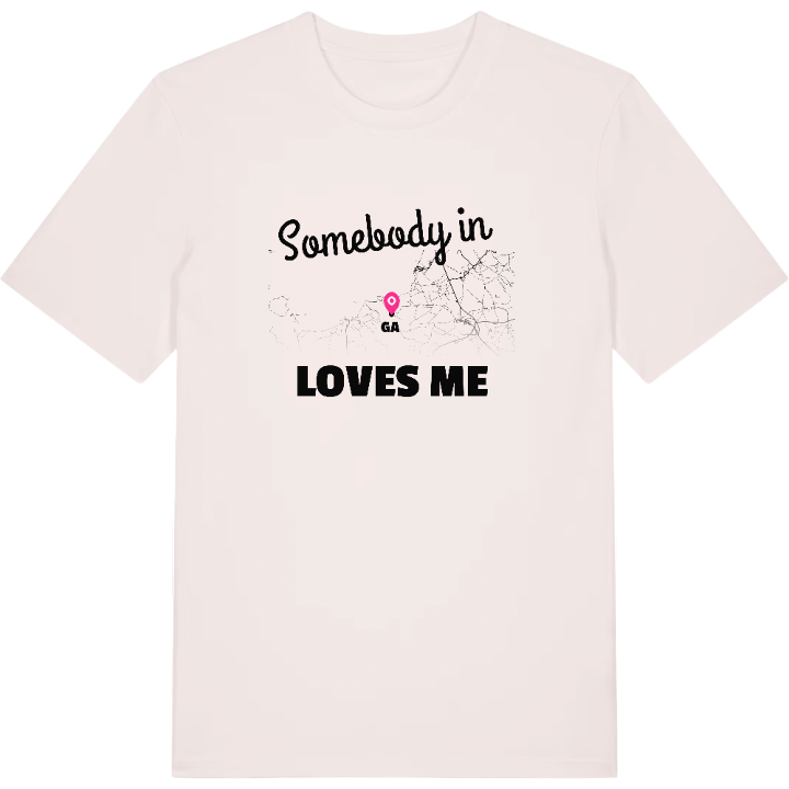 Någon i Gać älskar mig t-shirt – t-shirt från PinShirt
