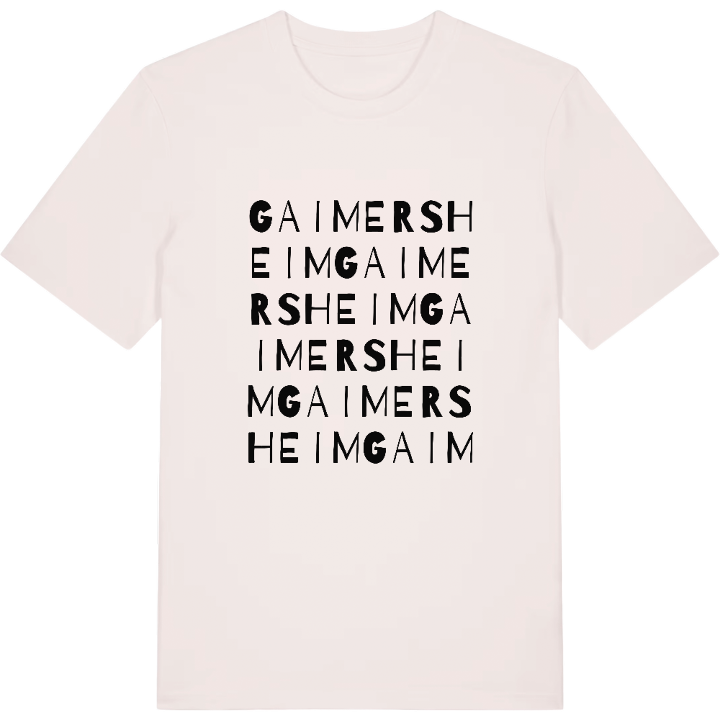 Gaimersheim ordlek t-shirt – t-shirt från PinShirt