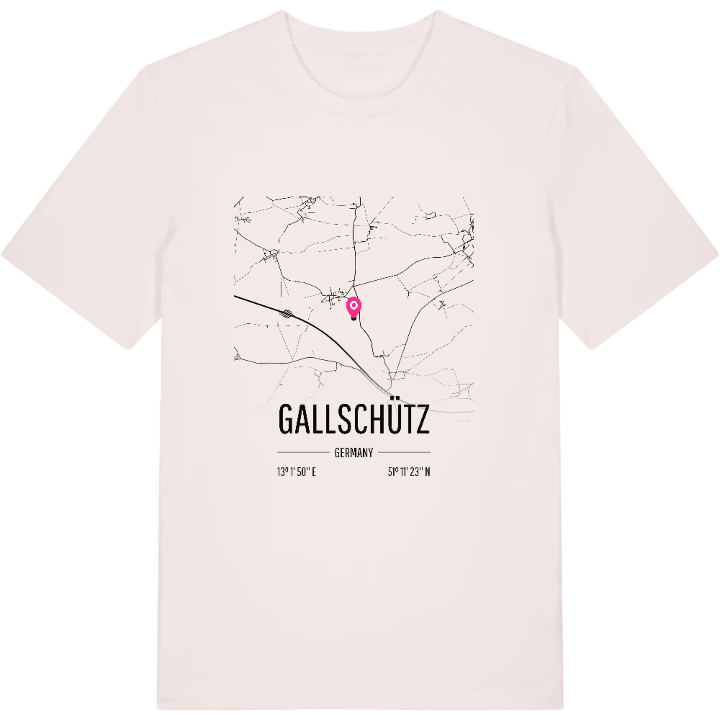 Gallschütz karta t-shirt – t-shirt från PinShirt