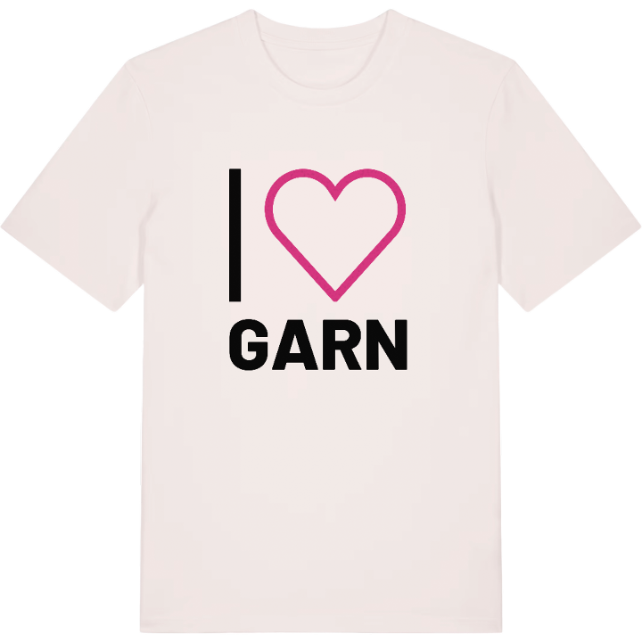 Jag älskar Garn t-shirt stort tryck – t-shirt från PinShirt