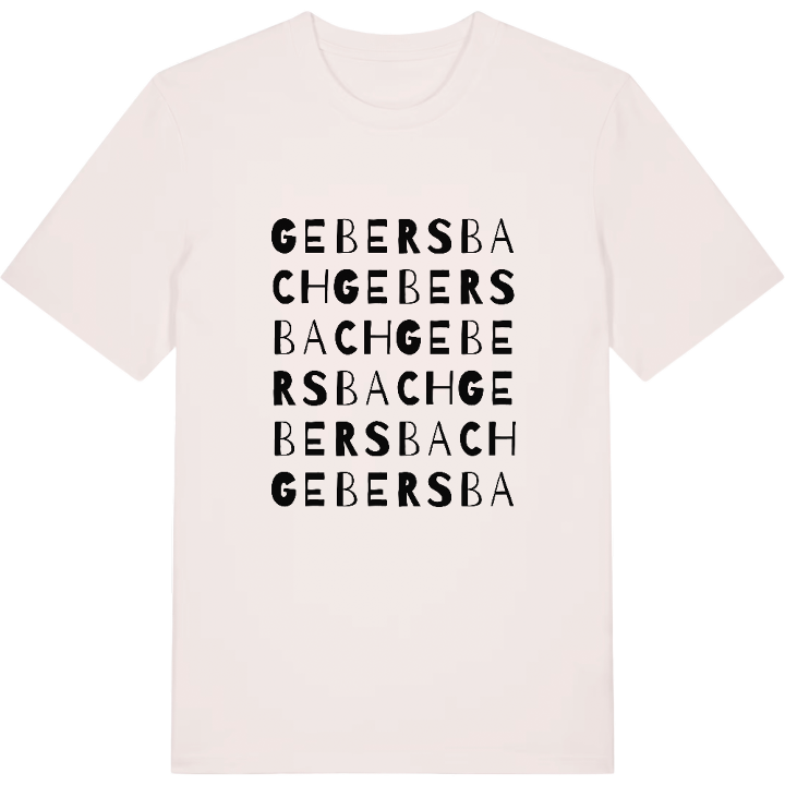 Gebersbach ordlek t-shirt – t-shirt från PinShirt