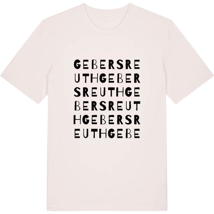 Gebersreuth ordlek t-shirt – t-shirt från PinShirt