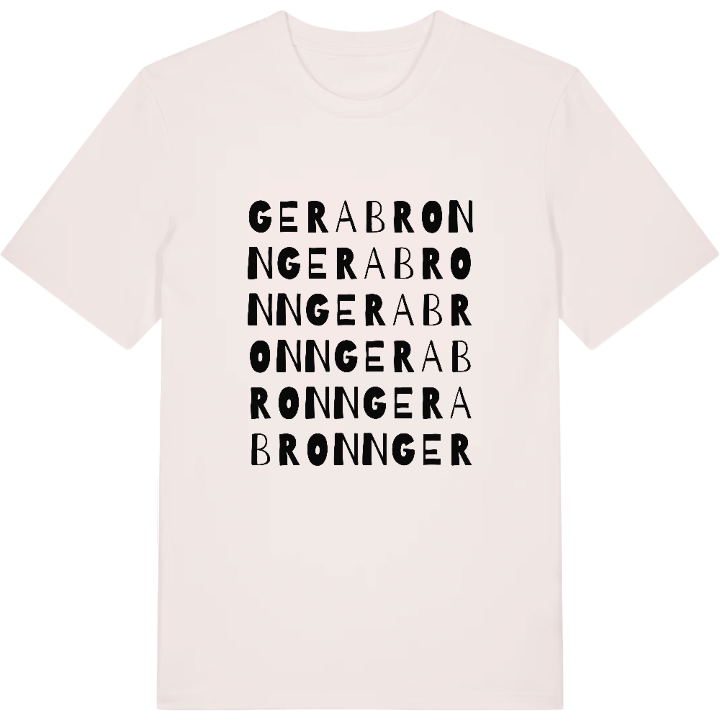 Gerabronn ordlek t-shirt – t-shirt från PinShirt