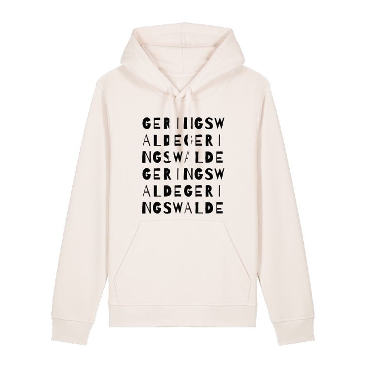 Geringswalde ordlek hoodie – hoodie från PinShirt