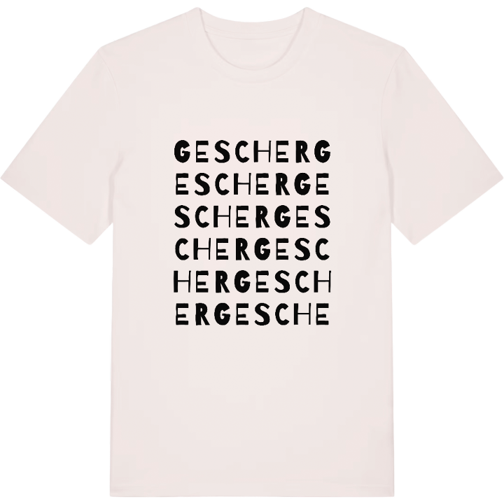 Gescher ordlek t-shirt – t-shirt från PinShirt