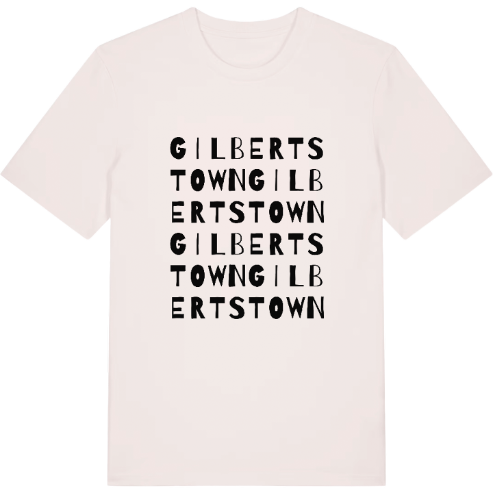 Gilbertstown ordlek t-shirt – t-shirt från PinShirt